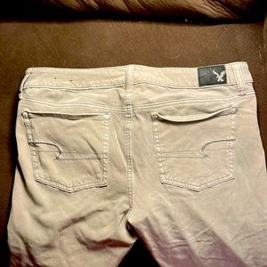 American Eagle Outfitters size 12 360 degree stretch jeggings grey